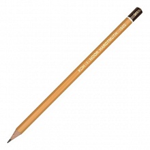 Карандаш чернографитный  5H без ластика шестигранный Koh-i-Noor 1500 