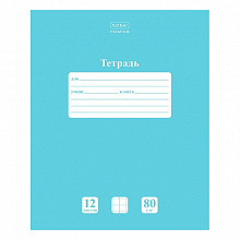 Тетрадь 12л крупная клетка Незабудка Pastel Hatber, 12Т5A8_05025