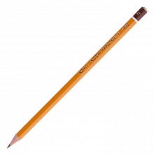 Карандаш чернографитный   H без ластика шестигранный Koh-i-Noor 1500 