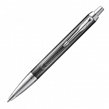 Ручка шариковая автоматическая 1мм синий стержень PARKER IM Premium SE K325 METALLIC PURSUIT CT 2074144