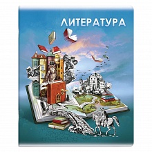 Тетрадь предметная Литература 48л линия Книга знаний Феникс, 60501