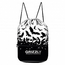 Мешок для обуви 50х38см Белый GRIZZLY OM-12-1/1