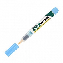 Маркер меловой 3мм синий круглый на спиртовой основе Chalk Marker MunHwa, CM-02