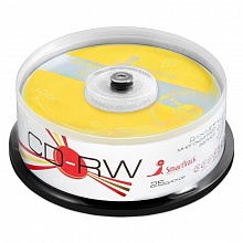 Диск CD-RW 700MB 4-12x 25 штук (цена за 1 штуку) Smart Track ST000199