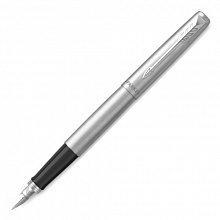 Ручка перьевая 1мм синие чернила PARKER Jotter Core Stainless Steel F61 M 2030946