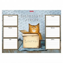 Расписание уроков А3 Cat&Box Erich Krause, 49708