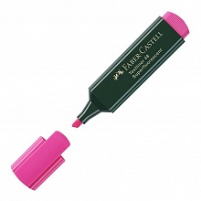 Текстовыделитель розовый флуоресцентный Faber-Castell 48, 154828