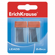 Грифели для циркуля 2мм HB 10 штук Erich Krause 31539