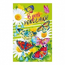 Открытка А5 С Днем Рождения МП, 019.575