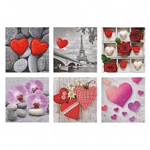 Салфетка для декупажа Love2Art L'amour 33х33см (цена за 1 штуку) SDD 1217-11