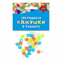 Набор для декора Камушки светящиеся в темноте Цветное ассорти 3 КТС-ПРО, С3751-03