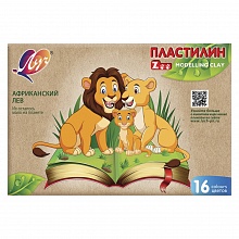Пластилин 16 цв ZOO Луч 29С1723-08