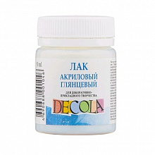 Лак акриловый глянцевый 50мл Decola 5828920