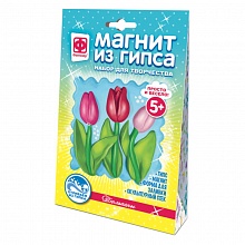 Магнит из гипса Тюльпаны Фантазер, 707551