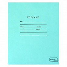 Тетрадь 12л линия зеленая ПЗБМ, 019988